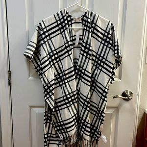 XS Loft Plaid Wrap - Tags Still On - Never Worn